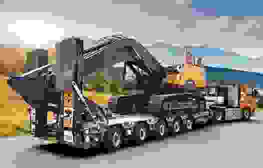 Негабаритная перевозка с учетом высоты в Ирбите